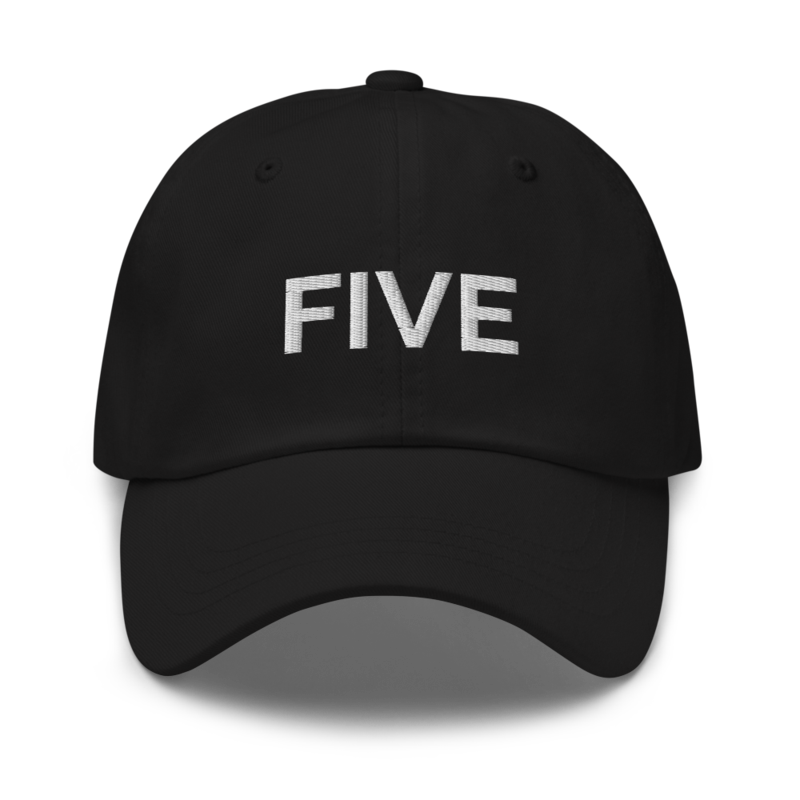 Five Hat - Black