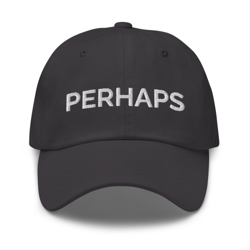 Perhaps Hat - Dark Grey