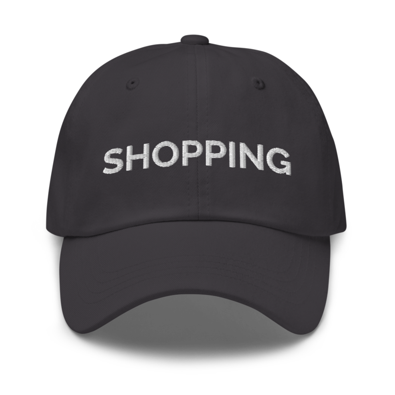 Shopping Hat - Dark Grey