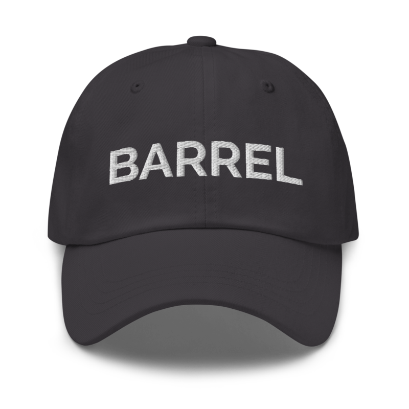 Barrel Hat - Dark Grey