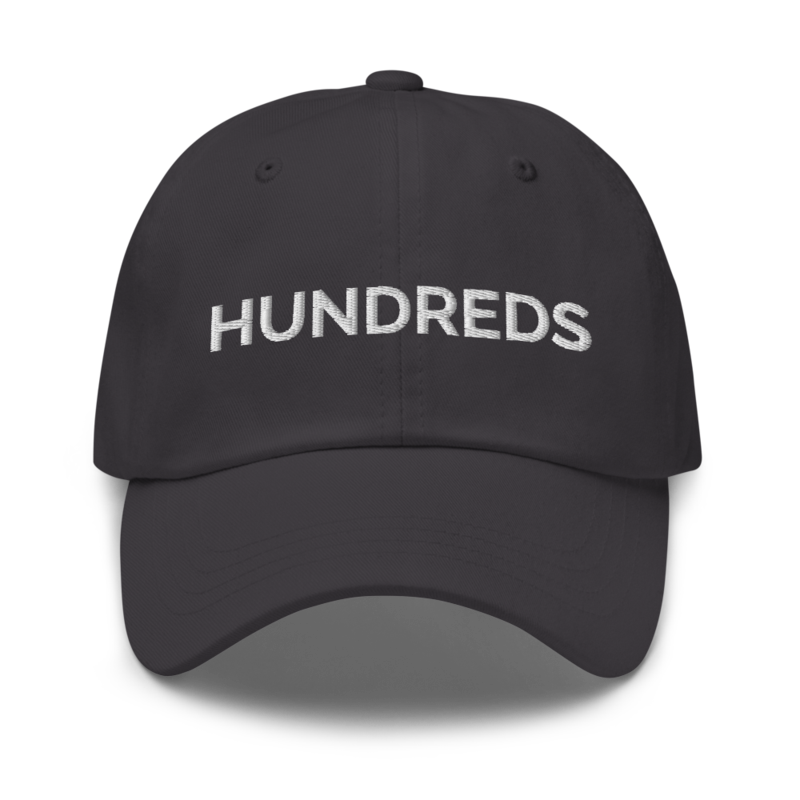 Hundreds Hat - Dark Grey
