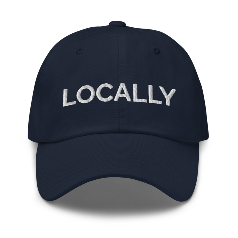 Locally Hat - Navy