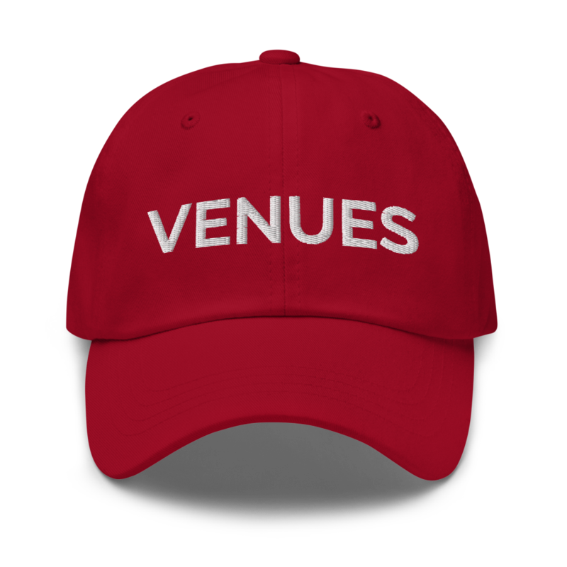 Venues Hat - Cranberry