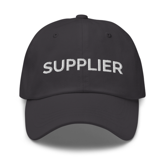 Supplier Hat - Dark Grey