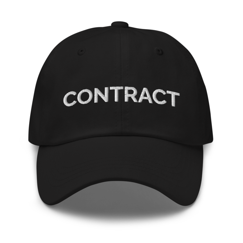 Contract Hat - Black