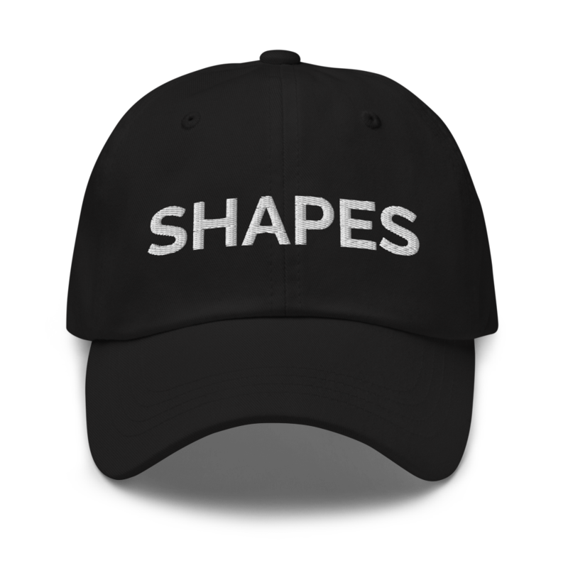 Shapes Hat - Black