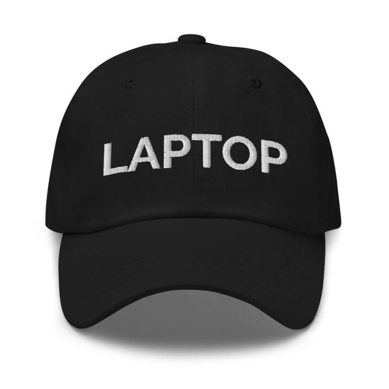 Laptop Hat - Black