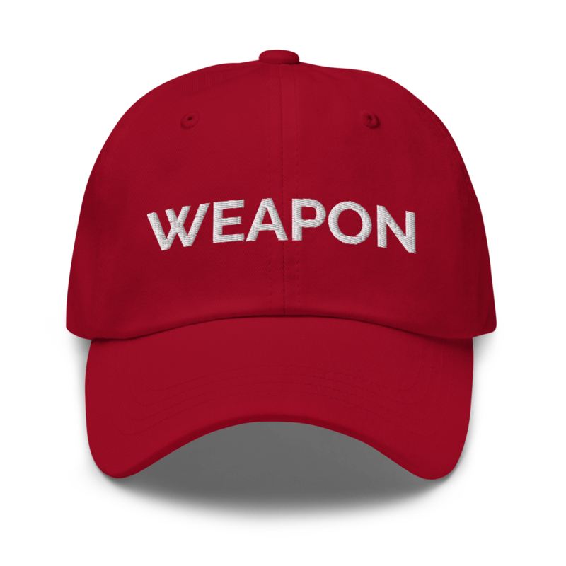Weapon Hat - Cranberry