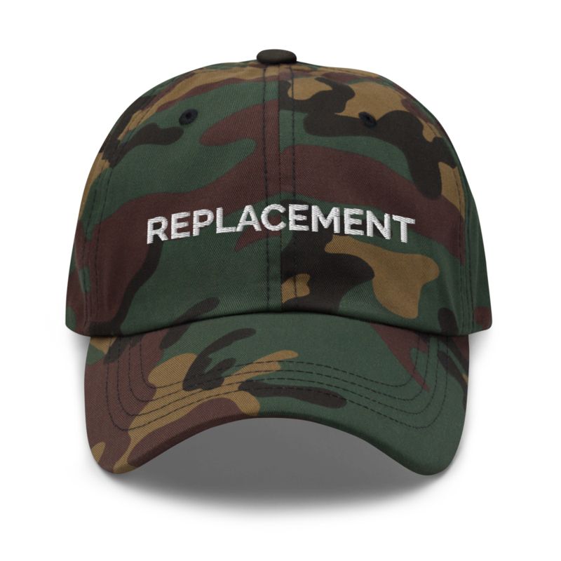 Replacement Hat - Green Camo
