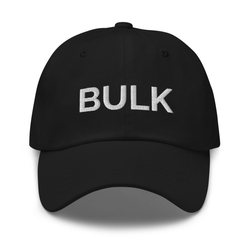 Bulk Hat - Black