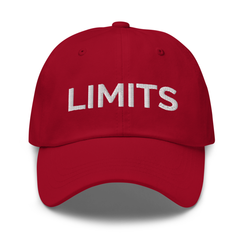 Limits Hat - Cranberry