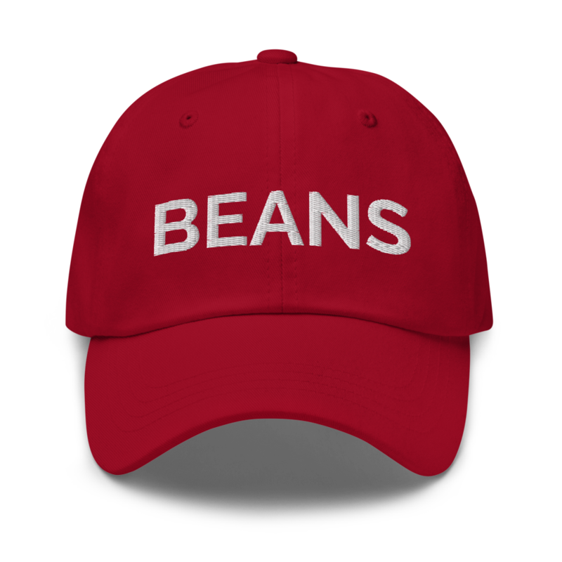 Beans Hat - Cranberry