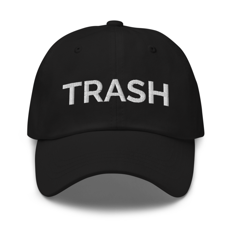 Trash Hat - Black