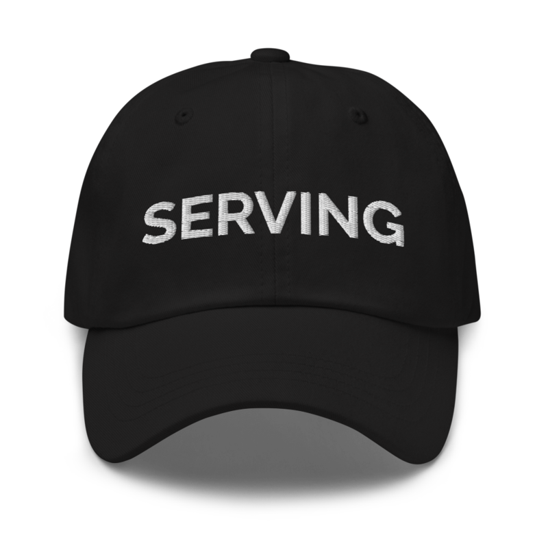 Serving Hat - Black