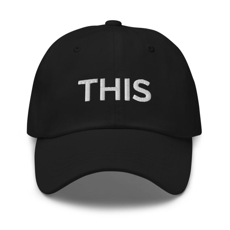 This Hat - Black