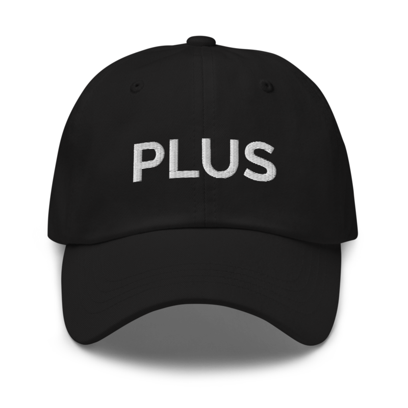 Plus Hat - Black