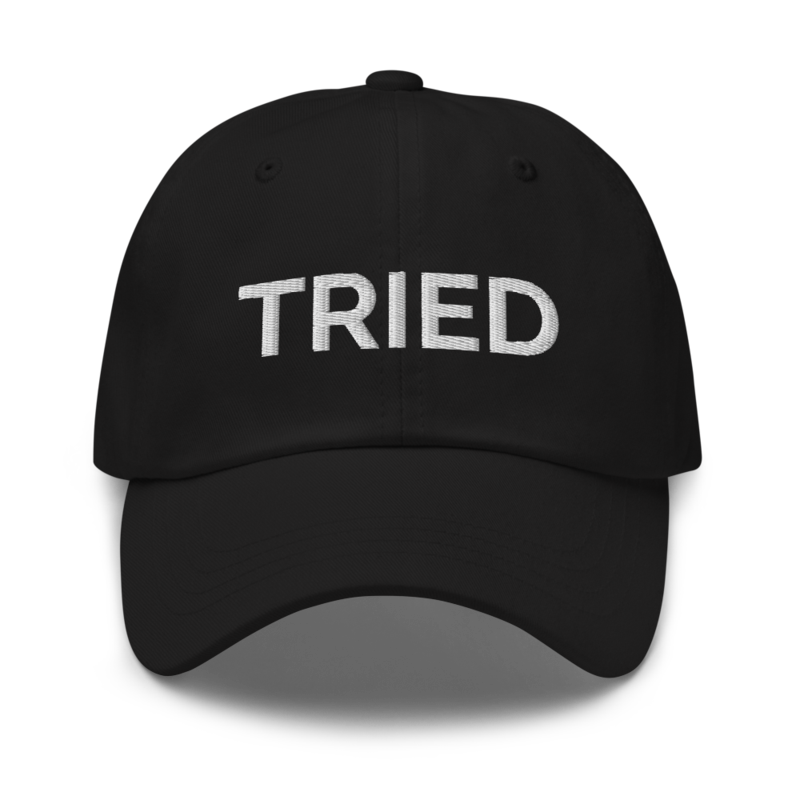 Tried Hat - Black