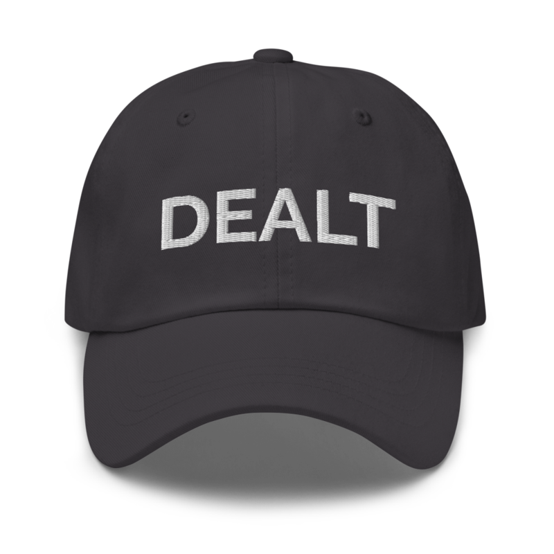 Dealt Hat - Dark Grey