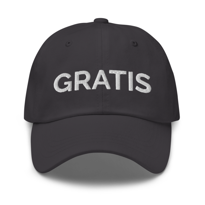 Gratis Hat - Dark Grey