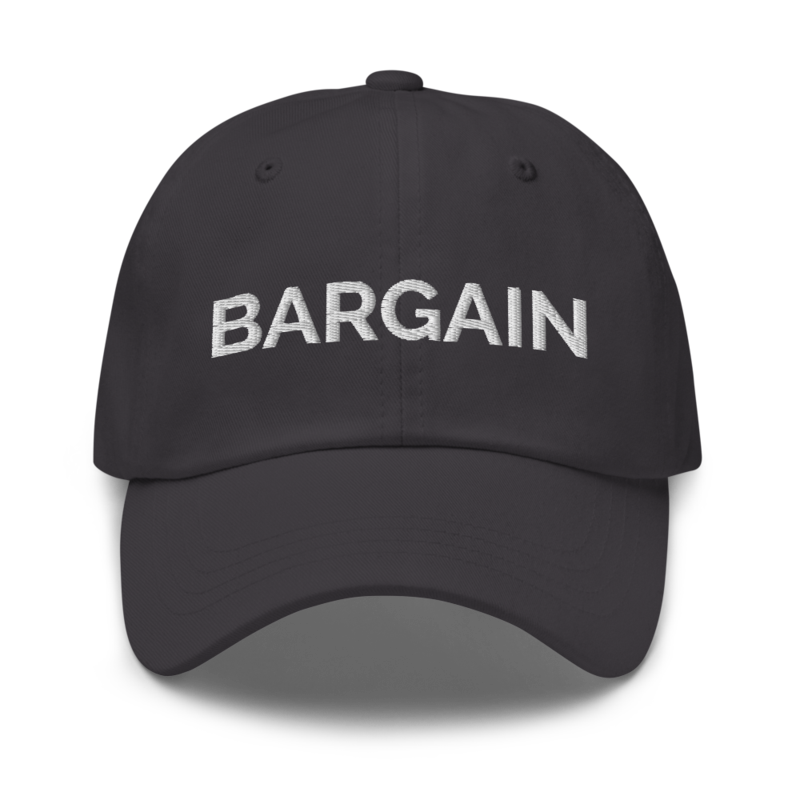 Bargain Hat - Dark Grey