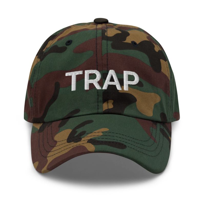 Trap Hat - Green Camo