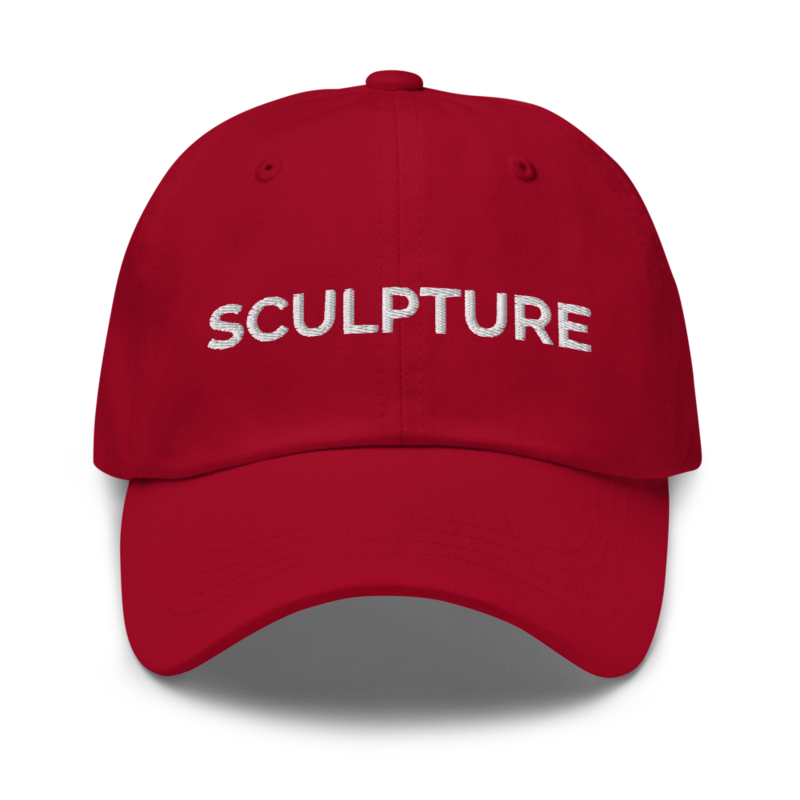 Sculpture Hat - Cranberry