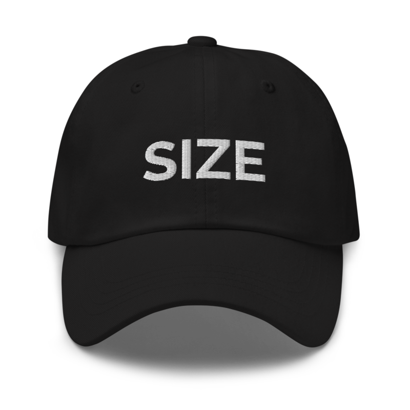 Size Hat - Black