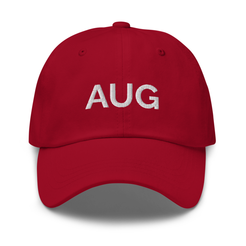 Aug Hat - Cranberry