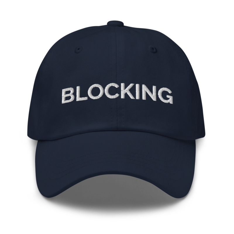 Blocking Hat - Navy