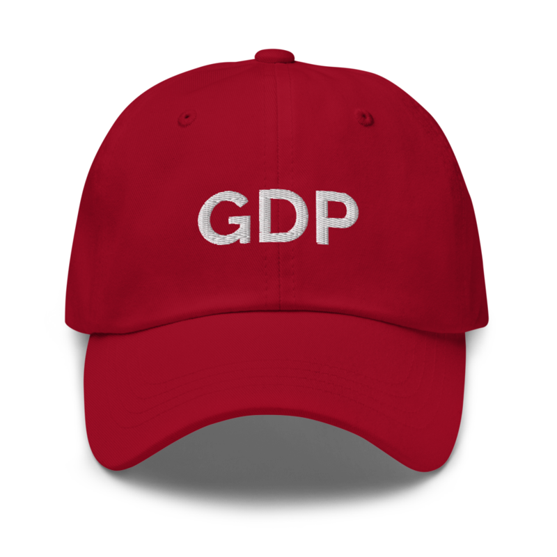 Gdp Hat - Cranberry