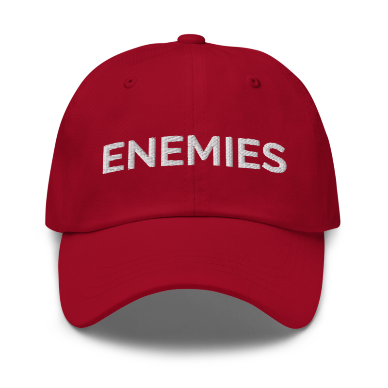 Enemies Hat - Cranberry