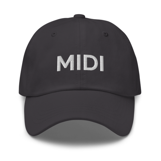 Midi Hat - Dark Grey