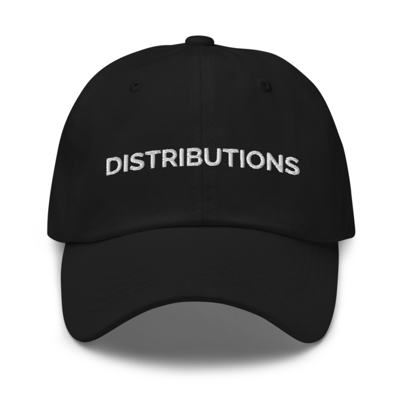 Distributions Hat - Black