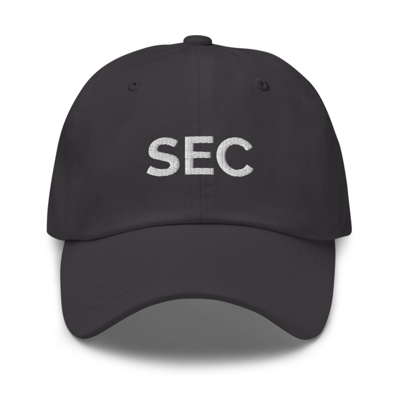 Sec Hat - Dark Grey