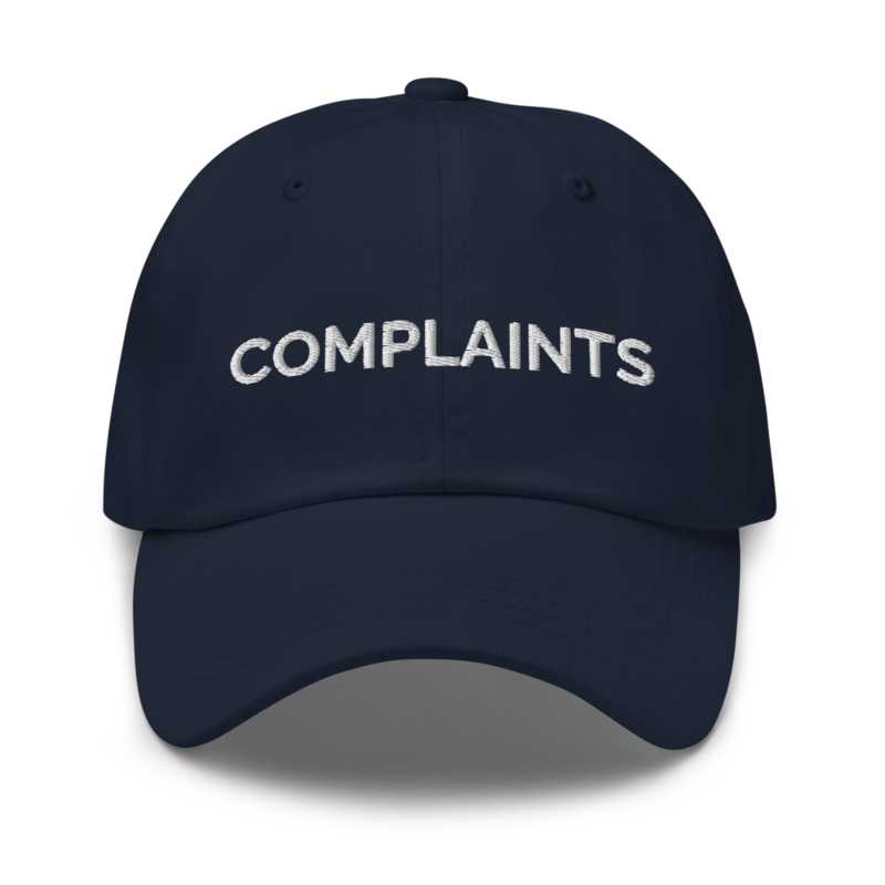 Complaints Hat - Navy