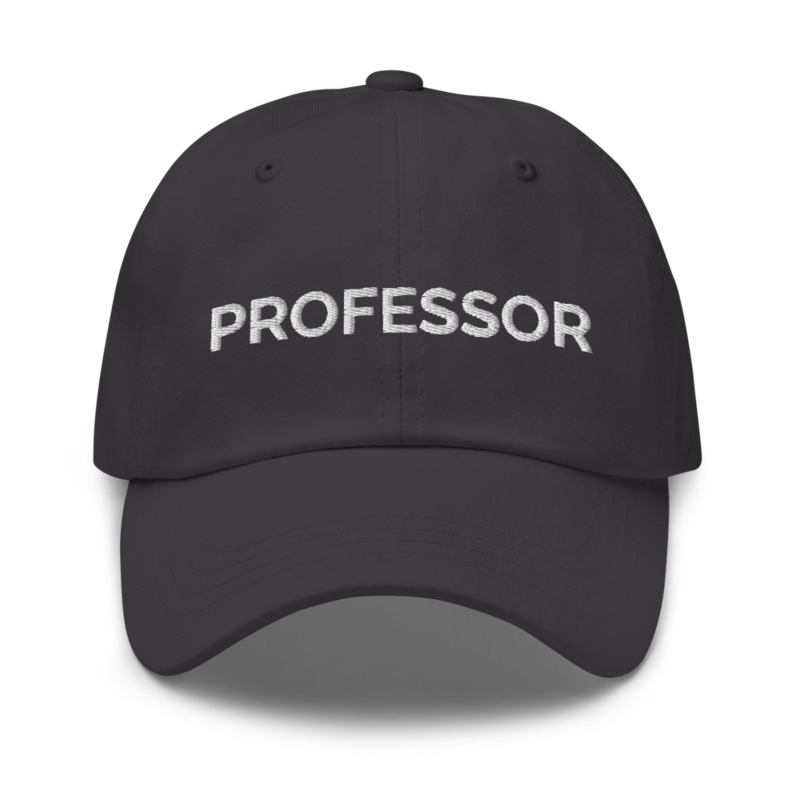 Professor Hat - Dark Grey