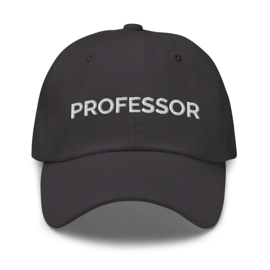 Professor Hat - Dark Grey