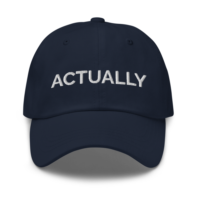 Actually Hat - Navy