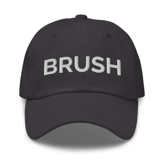 Brush Hat - Dark Grey