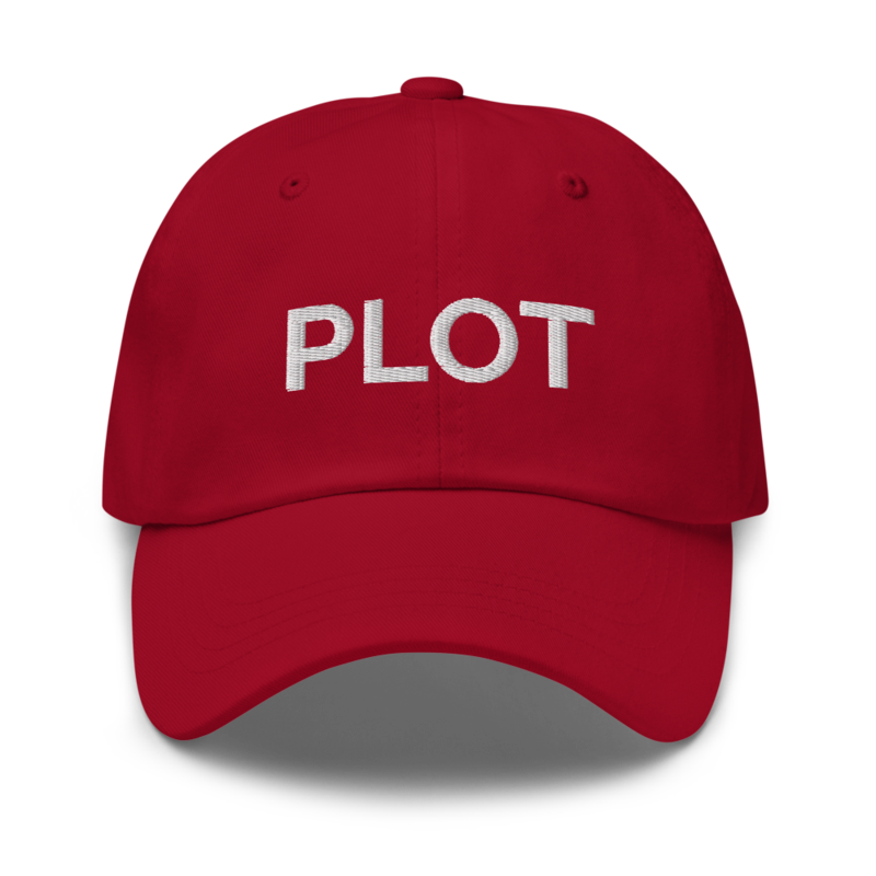 Plot Hat - Cranberry