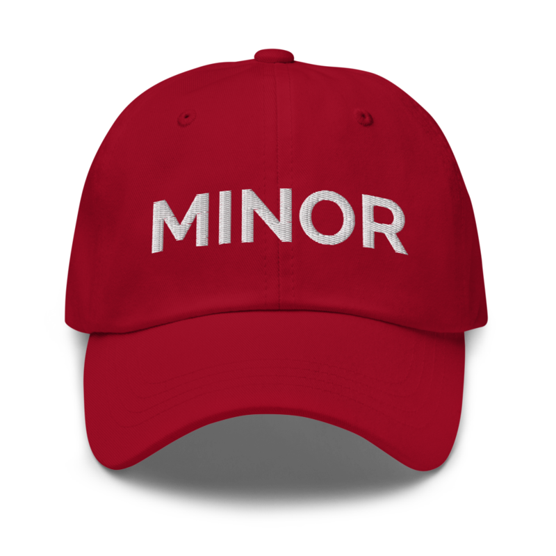 Minor Hat - Cranberry