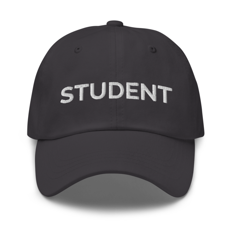 Student Hat - Dark Grey