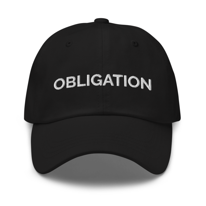 Obligation Hat - Black