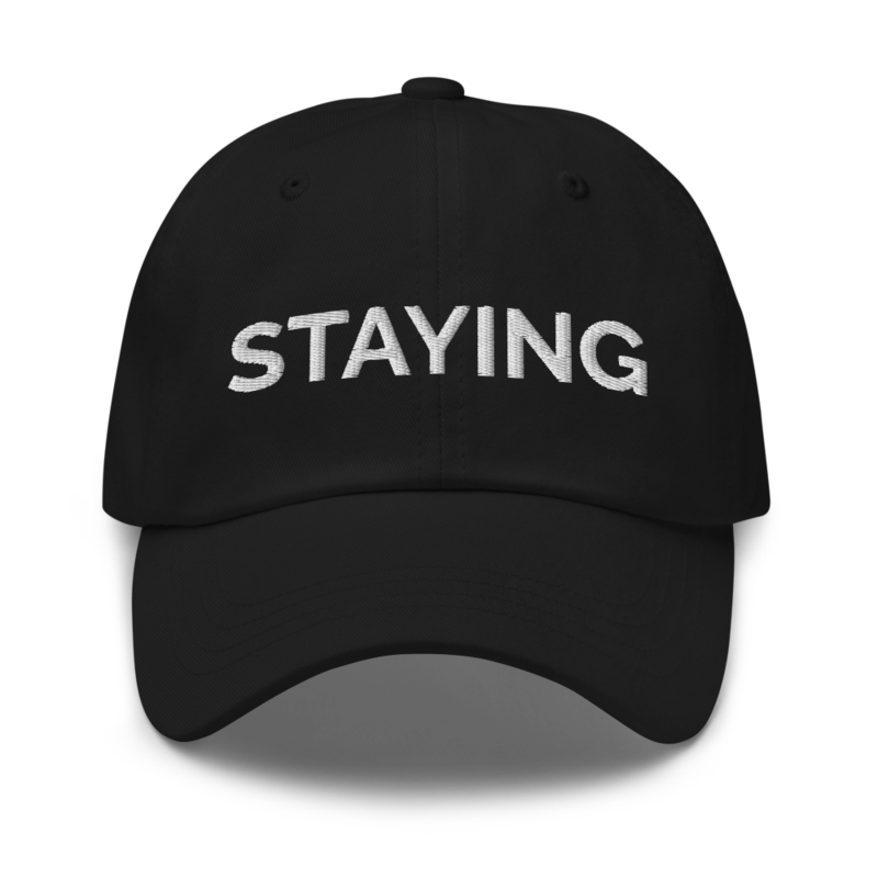 Staying Hat - Black