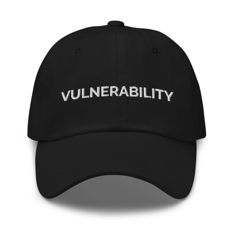 Vulnerability Hat - Black
