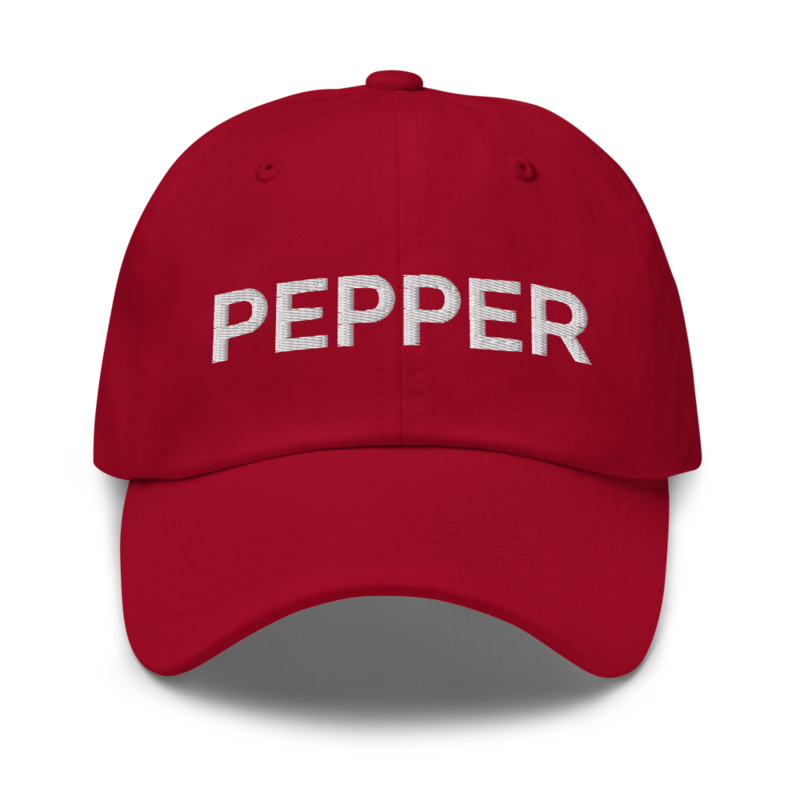 Pepper Hat - Cranberry