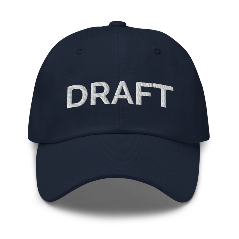 Draft Hat - Navy