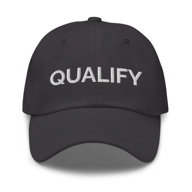 Qualify Hat - Dark Grey