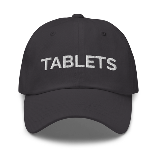 Tablets Hat - Dark Grey