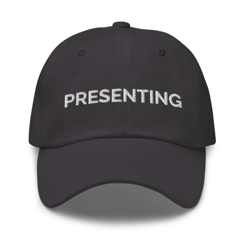 Presenting Hat - Dark Grey